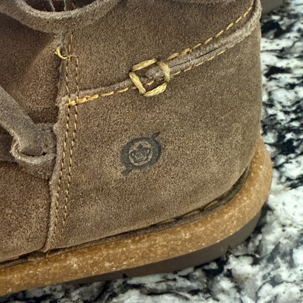 Born Women's Taupe Ankle Booties - Picture 9 of 13